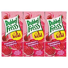 Dubbelfriss Framboos & Cranberry 1Kcal 20 Cl