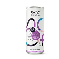 Soof Sparkling Water Blackcurrant Lavender & Apple