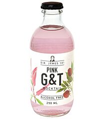 Sir. James 101 Pink Gin & Tonic Alcohol Free 25 Cl