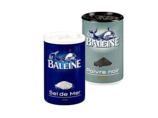 La Baleine Zeezout(50Gram) En Peper(18Gram)