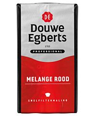 Douwe Egberts Koffie Melange Rood Snelfilter 500 Gr