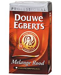 Douwe Egberts Koffie Melange Rood Snelfilter 250Gr