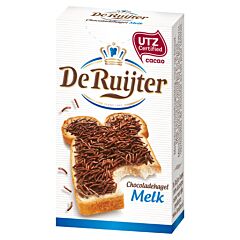 De Ruijter Chocoladehagel Melk 20 Gr