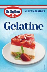 Dr Oetker Bladgelatine Helder 20 Gr 14 St