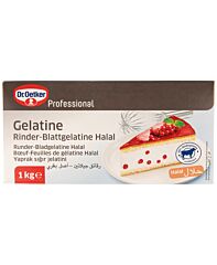 Dr Oetker Bladgelatine Halal