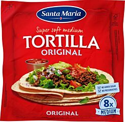 Santa Maria Tortillas Original Soft Medium (8 St)