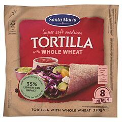 Santa Maria Wrap Tortillas Volkoren Medium 20 Cm (8 St)