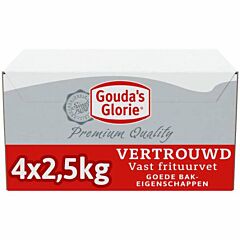 Gouda's Glorie Frituurvet Vast Vertrouwd (4 X 2,5 Kg)