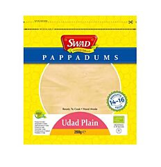 Swad Pappadums Naturel Ready To Cook 14-16 Stuks