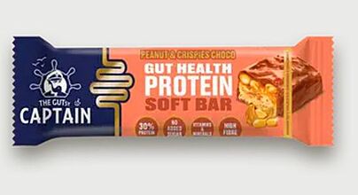 The Gutsy Captain Proteinreep Peanuts & Crisp Choco 50 Gr