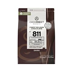 Callebaut Chocolade Callets Puur 811 54,5%