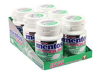 Mentos Gum Green Mint White 40St