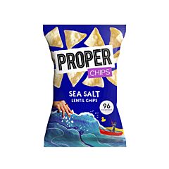 Proper Chips Lentil (Linzen) Seasalt A 20 Gr