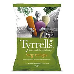 Tyrrells Groentechips Gemengd 125 Gr