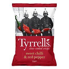 Tyrrells Chips Sweet Chili & Red Pepper 150 Gr