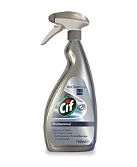 Cif Roestvrijstaal Reiniger Spray