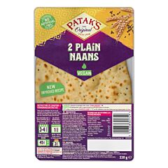 Patak's Naanbrood Naturel 2 Stuks