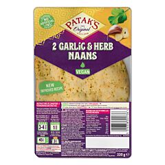 Patak's Naanbrood Knoflook/Koriander 2 Stuks