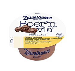 Zuivelhoeve Boer'n Vla Chocolade 150 Gr