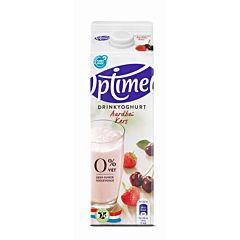 Optimel Drinkyoghurt Aardbei Kers