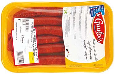 Kalkoenworstjes Merguez 6 X 50 Gr