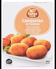 Tapas Club Spaanse Kroketjes Met Chorizo 32X25gr