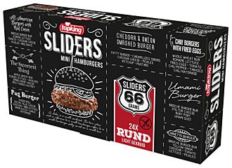 Topking Sliders Mini Hamburgers Rund 66 Gr