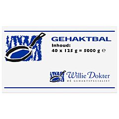 Willie Dokter Gehaktbal 125 Gr