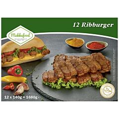 Mekkafood Ribburger 140 Gram Halal