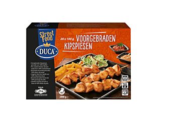 Duca Kipspiesen Voorgebraden 100Gram