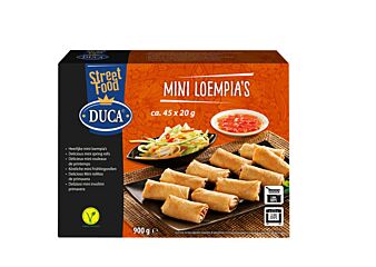 Duca Mini Groenteloempia 20 Gr Vegetarisch