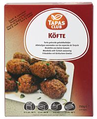 Tapas Club Kofte Turks Gekr. Gehaktballetjes 50 St