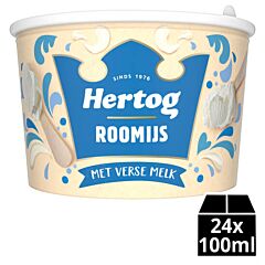 Hertog Roomijsbeker 100 Ml