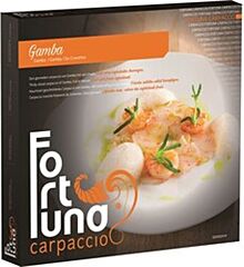 Fortuna Gamba Carpaccio Gesneden 2X4x50 Gr. Diepvries