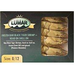 Lumar Garnaal Black Tiger Hoso 8/12 Diepvries