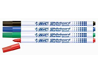 Bic Whiteboardmarker Ronde Punt 1,5 Mm Assorti