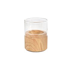 Duni Kanderlaar Glas Neat 70 X 61Mm Light Wood