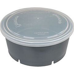 Dishcircle Bak Rond + Deksel Herbruikbaar Grijs 1250Ml