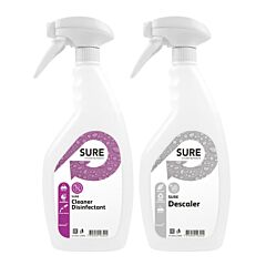 Sure Sproeiflacon Leeg Disinfect.&Descaler 750 Ml