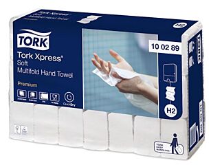 Tork Premium Handdoek Interfold Soft H2 150St
