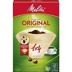 Melitta Koffiefilter 1X4 Aromazones Bruin