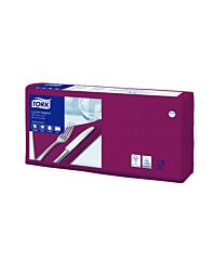 Tork Lunchservet 33X33cm 2-Laags 1/4-Vouw Bordeaux