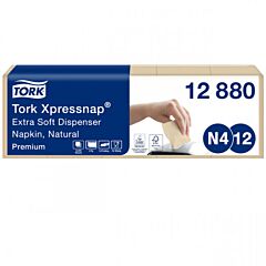 Tork Xpressnap Dispenserservet 2 Laags 1/2 Vouw Natural