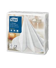 Tork Dinnerservet 39X39cm 1/4-Vouw Wit