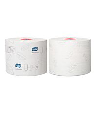 Tork Toiletpapier Mid-Size 2-Lgs Wit T6 Advanced