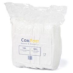 Comfort Haarnet Wit Wokkel Nonwoven 52Cm