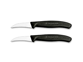 Victorinox Schilmesjes Classic Gebogen Zwart