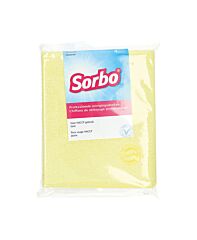 Sorbo Reinigingsdoek Microvezel Geel Haccp