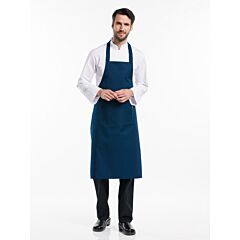 Chaud Devant Bib Apron Navy W75 - L 100