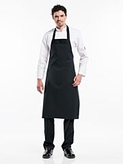 Chaud Devant Bib Apron Black W100 X L100